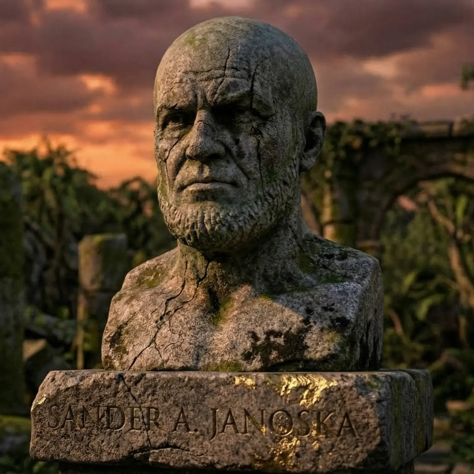 Sander A. Janoska — autor Cmentarzyska Bogów